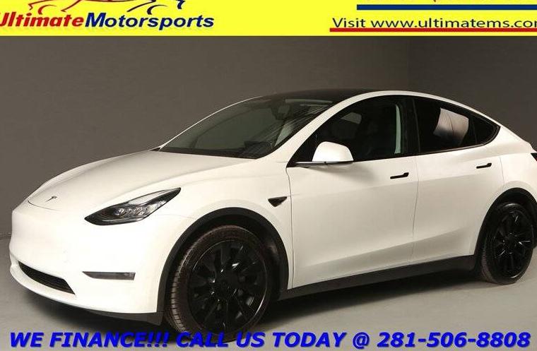 TESLA MODEL Y 2022 7SAYGDEE8NF573539 image